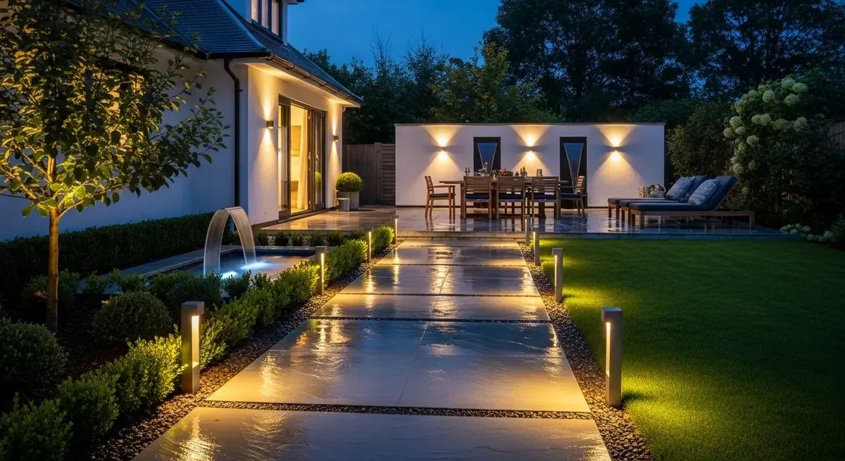 Die richtige beleuchtung für gartenwege und terrasse